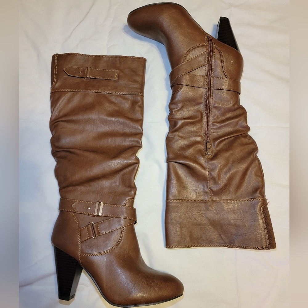 Rampage brown healed boot